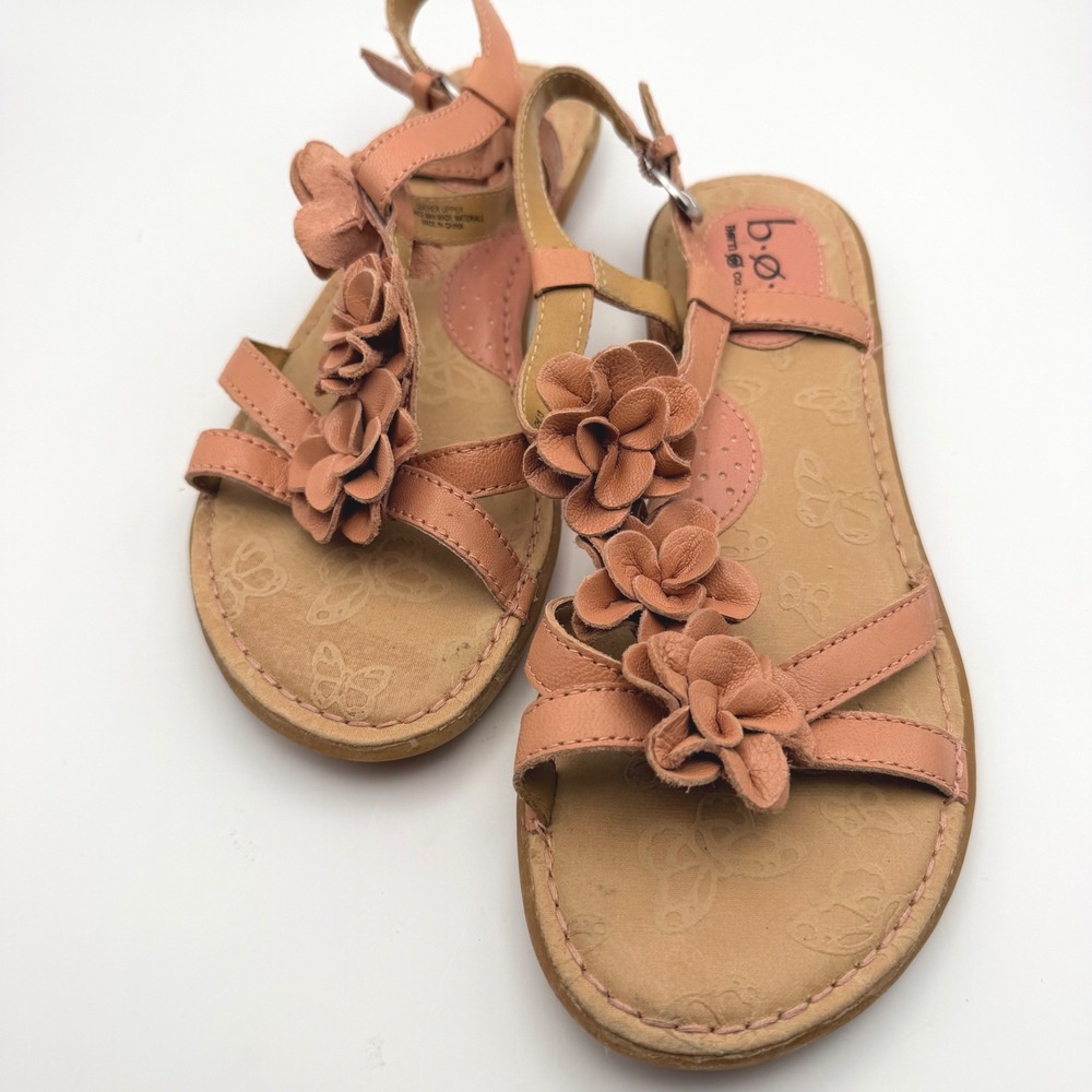 b.o.c. Born‎ Concept Floral Strappy Slingback Sandals Womens 8 Pink C52312